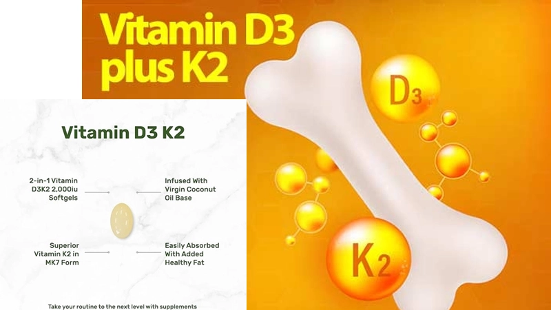 بهترین ویتامین d3 k2 خارجی
