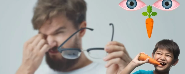 تأثیر میوه و سبزیجات در تقویت بینایی