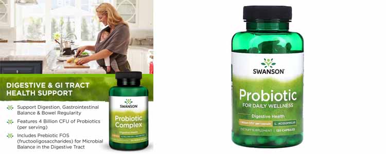 مکمل پروبیوتیک Probiotic از برند Swanson 