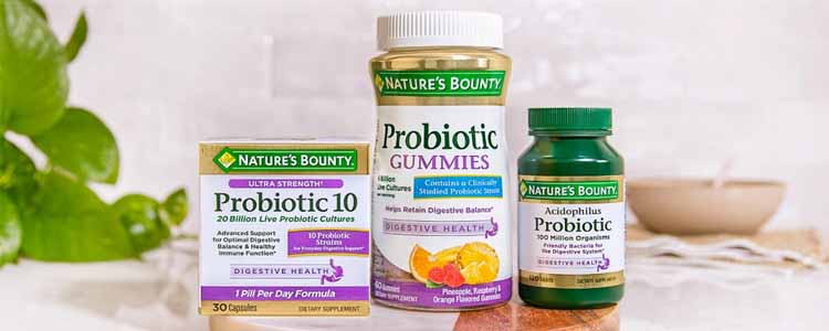اسیدوفیلوس پروبیوتیک نیچرز بونتی Nature's Bounty Acidophilus Probiotic