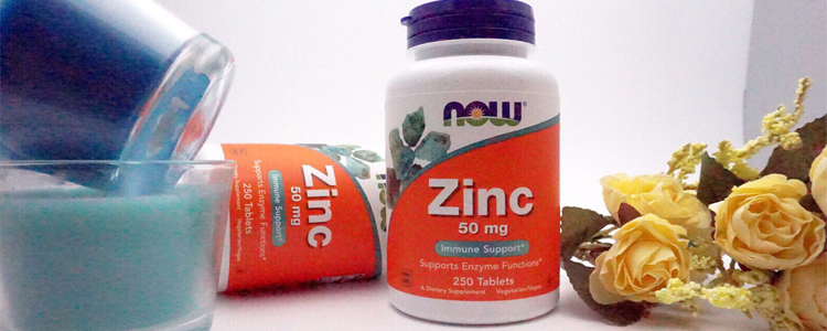 خرید و قیمت قرص زینک ناو 250 عددی NOW Zinc 50mg
