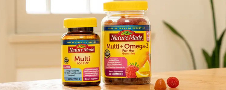 خرید قرص مولتی ویتامین (nature made) 90 عددی ساخت آمریکا