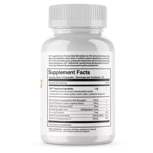 قرص تقویت سیستم ایمنی بدنAHCC Immune HD برند RBG