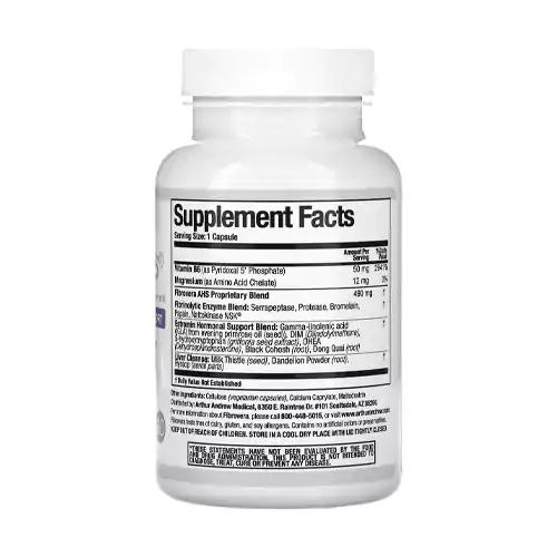 مکمل Arthur Andrew Medical, FibroVera AHS - حمایت پیشرفته هورمونی