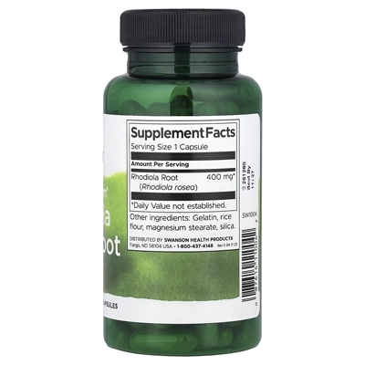 عصاره رودیولا سوانسون Swanson Full Spectrum® Rhodiola Rosea Root