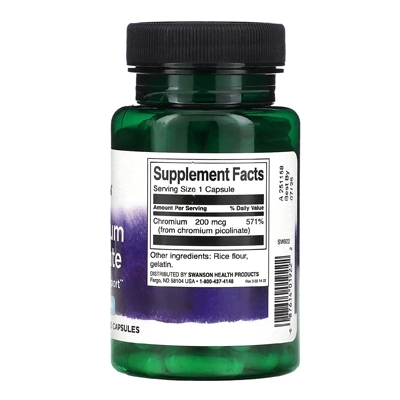مکمل کروم پیکولینات Chromium Picolinat