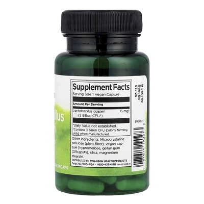 مکمل Lactobacillus Gasseri از برند Swanson