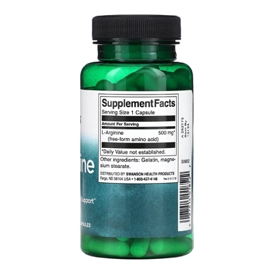 مکمل L-Arginine از برند Swanson