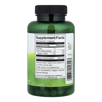 مکمل Psyllium Husks از برند Swanson