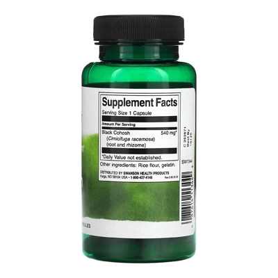 مکمل Full Spectrum Black Cohosh از برند Swanson