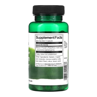 قرص گیاه گل ساعتی Full Spectrum Passion Flower از برند Swanson