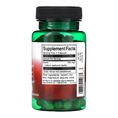 مکمل Full Spectrum Garlic از برند Swanson