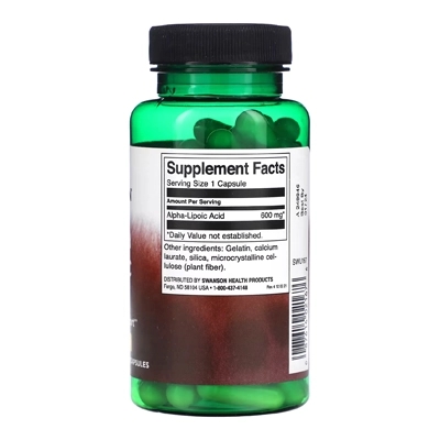 مکمل Alpha Lipoic Acid از برند Swanson