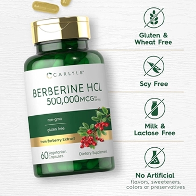 مکمل Carlyle Berberine HCL از برند معتبر Carlyle