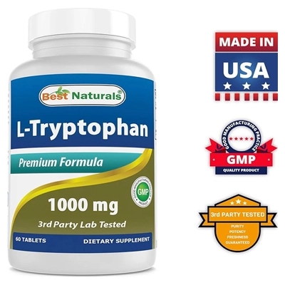 قرص تریپتوفان خارجی بست نچرالزBest Naturals