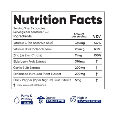 مکمل Immuneti Nutrition Advanced Immune Defense از برند Immuneti Nutrition