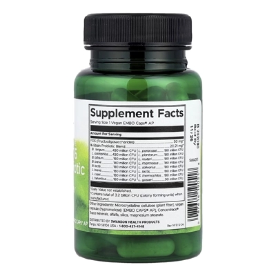 مکمل Dr. Stephen Langer's Ultimate 16 Strain Probiotic with FOS از برند Swanson