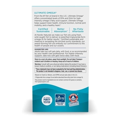 مکمل Nordic Naturals Ultimate Omega از برند Nordic Naturals
