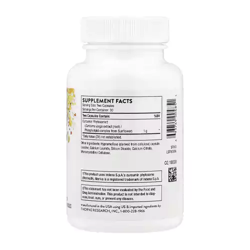 کورکومین فیتوزوم تورن Curcumin Phytosome Thorne