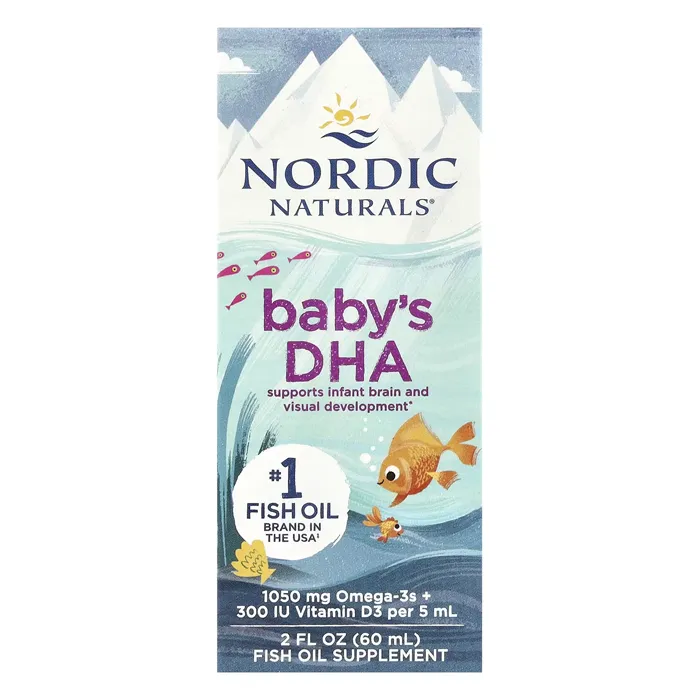 مکمل dha برای کودکان نردیک نچرالز Baby's DHA Nordic Naturals