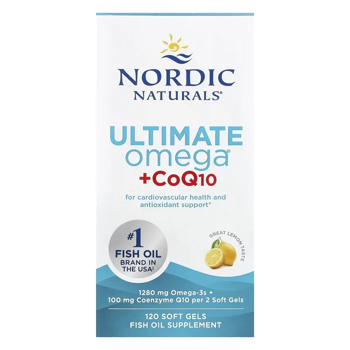 امگا کیوتن نردیک نچرالز Ultimate Omega® + CoQ10 Nordic Naturals
