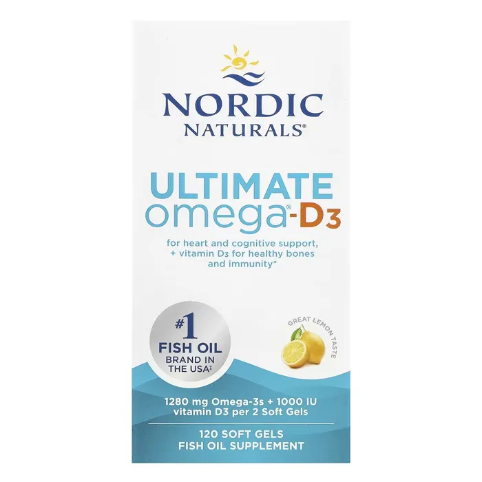 مکمل Ultimate Omega®-D3 از برند Nordic Naturals