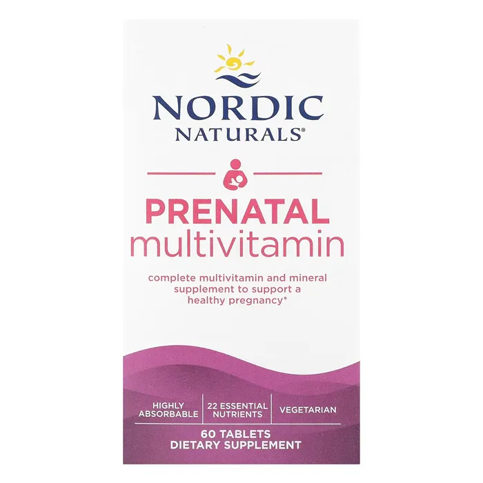 قرص پریناتال مولتی ویتامین نردیک نچرالز Prenatal Multivitamin Nordic Naturals