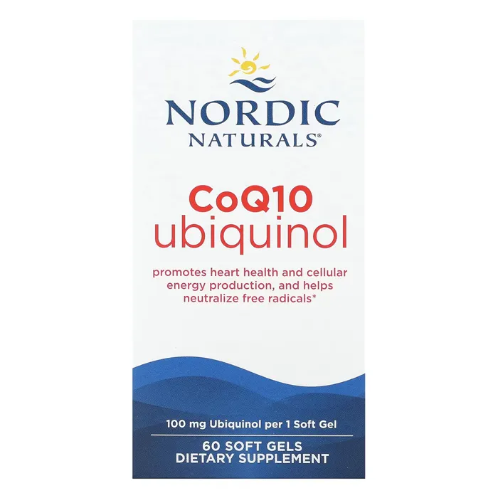 قرص کو آنزیم کیوتن 10نردیک نچرالز CoQ10 Ubiquinol Nordic Naturals