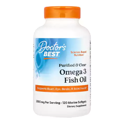 روغن ماهی امگا ۳ بدون جیوه دکتربست Doctor's Best