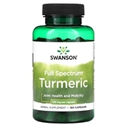 قرص زردچوبه سوآنسان  Swanson, Full Spectrum Turmeric