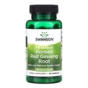 مکمل ریشه جینسینگ قرمز کره‌ای Full Spectrum Korean Red Ginseng Root