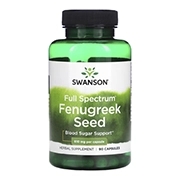 مکمل Full Spectrum Fenugreek Seed از برند Swanson
