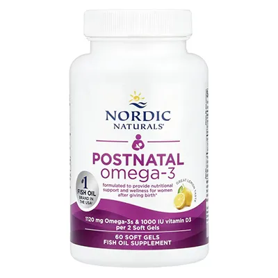 مکمل Postnatal Omega-3 از برند Nordic Naturals