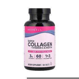 مکمل کلاژن سوپر کلاژن + ویتامین C و بیوتین Super Collagen + Vitamin C & Biotin, 180 Tablets