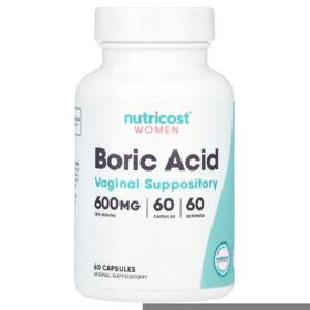 کپسول واژینال اسید بوریک Women, Boric Acid, Vaginal Suppositor بهبود وضعیت سلامت واژن