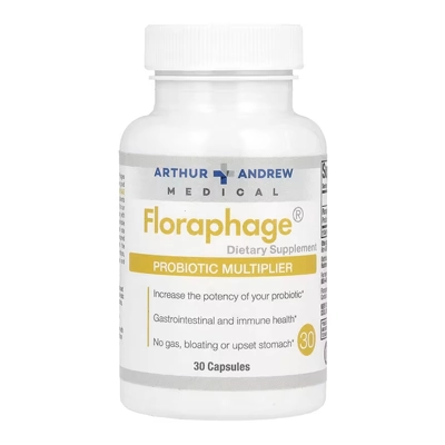 مکمل Floraphage, Probiotic Multiplier, 1,000,000 PFUs