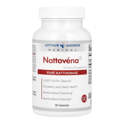 مکمل Arthur Andrew Medical, Nattovena®, Pure Nattokinase, 4,000 FU