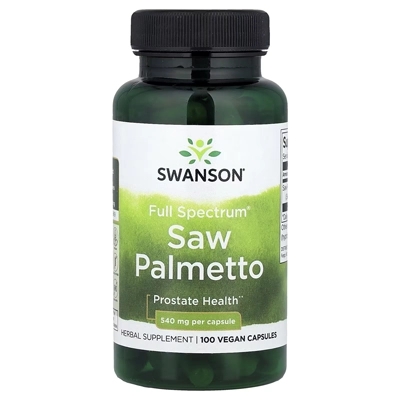 عصاره ساو پالمتو سوانسون Swanson Full Spectrum® Saw Palmetto