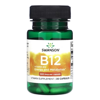 مکمل ویتامین Vitamin B12، از برند Swanson