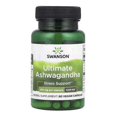 مکمل Ultimate Ashwagandha از برند Swanson