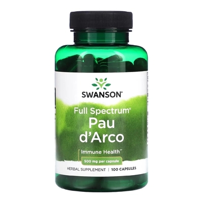 مکمل Full Spectrum Pau d'Arco از برند Swanson