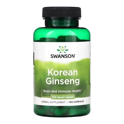 مکمل Korean Ginseng از برند Swanson