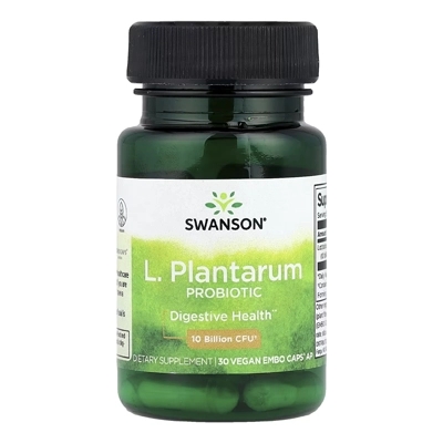 مکمل پروبیوتیک L. Plantarum با 10 میلیارد CFU از برند Swanson