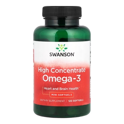 مکمل Omega-3, High Concentrate از برند Swanson