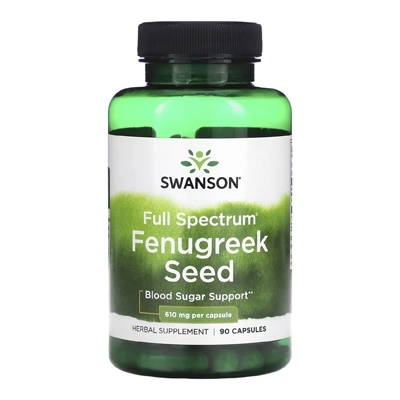 مکمل Full Spectrum Fenugreek Seed از برند Swanson