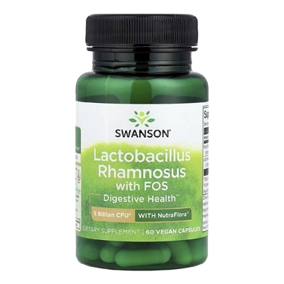 مکمل Lactobacillus Rhamnosus With FOS از برند Swanson