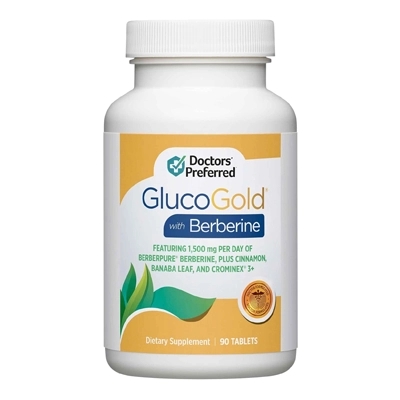 قرص کاهش قند و چربی خون GlucoGold with Berberine داکترز پرفرد