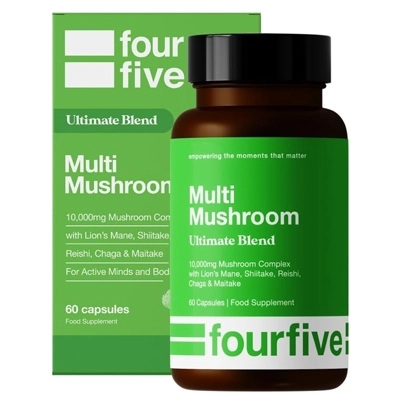 مکمل چهارگانه قارچ Multi Mushroom Supplement از برند fourfive