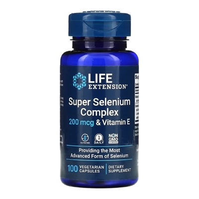 مکمل Super Selenium Complex Vitamin E از برند Life Extension