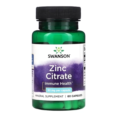 مکمل Zinc Citrate از برند Swanson